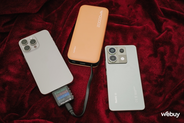 Pin dự phòng Xiaomi này giá chỉ 499.000 đồng: Dung lượng 20.000mAh, công suất 55W, tích hợp sẵn dây USB-C cực tiện- Ảnh 12. Pin dự phòng Xiaomi này giá chỉ 499.000 đồng: Dung lượng 20.000mAh, công suất 55W, tích hợp sẵn dây USB-C cực tiện- Ảnh 12.