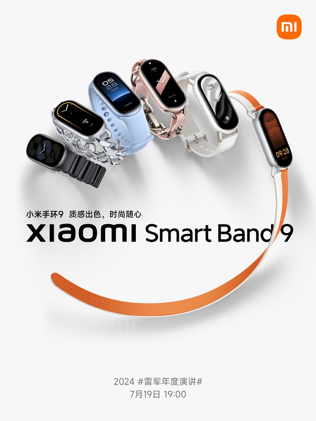 Xiaomi chính thức công bố Mi Band 9- Ảnh 2. Xiaomi chính thức công bố Mi Band 9- Ảnh 2.