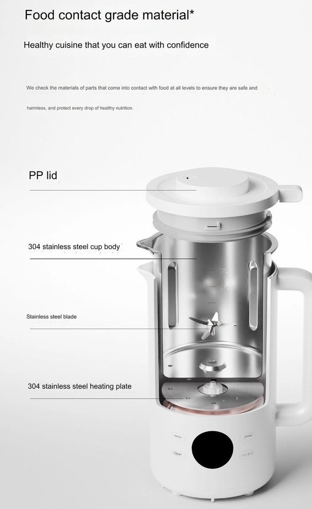 Xiaomi ra mắt máy làm sữa đậu nành, giá 624.000 đồng- Ảnh 6. Xiaomi ra mắt máy làm sữa đậu nành, giá 624.000 đồng- Ảnh 6.