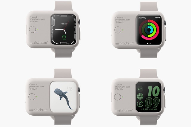 Sạc dự phòng đeo tay tăng gấp 3 lần pin cho Apple Watch: Trông như đồng hồ siêu nhân, giá trên Taobao khoảng 350.000đ- Ảnh 5. Sạc dự phòng đeo tay tăng gấp 3 lần pin cho Apple Watch: Trông như đồng hồ siêu nhân, giá trên Taobao khoảng 350.000đ- Ảnh 5.