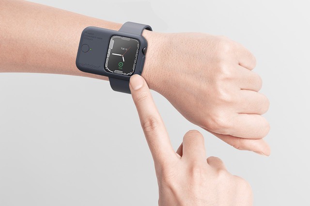 Sạc dự phòng đeo tay tăng gấp 3 lần pin cho Apple Watch: Trông như đồng hồ siêu nhân, giá trên Taobao khoảng 350.000đ- Ảnh 1. Sạc dự phòng đeo tay tăng gấp 3 lần pin cho Apple Watch: Trông như đồng hồ siêu nhân, giá trên Taobao khoảng 350.000đ- Ảnh 1.