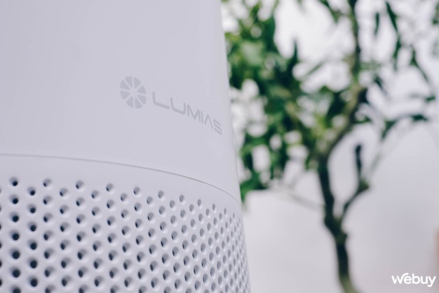 Trên tay Lumias Bulma Pro: Máy lọc không khí thiết kế 360 độ, màng lọc 3 lớp, khử trùng bằng tia UV- Ảnh 3.