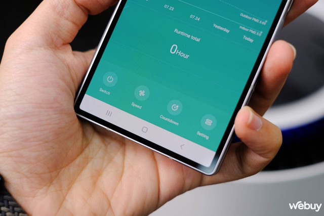 Trên tay Lumias Bulma Pro: Máy lọc không khí thiết kế 360 độ, màng lọc 3 lớp, khử trùng bằng tia UV- Ảnh 12. Trên tay Lumias Bulma Pro: Máy lọc không khí thiết kế 360 độ, màng lọc 3 lớp, khử trùng bằng tia UV- Ảnh 12.