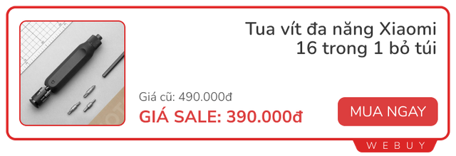 Sale ngày đôi 7/7 có từ hôm nay: Bơm lốp Baseus giảm 24%, tua vít đa năng Xiaomi 390.000đ, chuông cửa camera 232.000đ...- Ảnh 8.