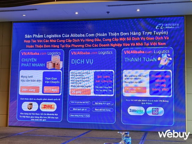 Alibaba.com công bố dịch vụ mới: Giao hàng toàn cầu trong thời gian ngắn, thanh toán được bằng Zalo Pay và Momo- Ảnh 3. Alibaba.com công bố dịch vụ mới: Giao hàng toàn cầu trong thời gian ngắn, thanh toán được bằng Zalo Pay và Momo- Ảnh 3.
