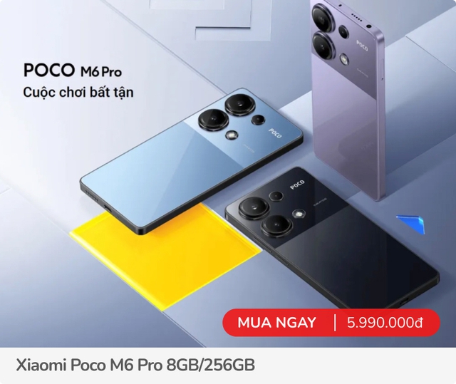 5 điện thoại giảm giá cực mạnh từ Xiaomi và Samsung: Tiết kiệm đến 5 triệu, cơ hội nhận thêm smartwatch và pin dự phòng- Ảnh 4. 5 điện thoại giảm giá cực mạnh từ Xiaomi và Samsung: Tiết kiệm đến 5 triệu, cơ hội nhận thêm smartwatch và pin dự phòng- Ảnh 4.