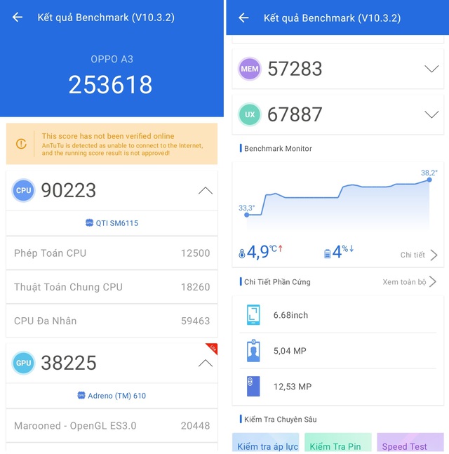 Đánh giá OPPO A3 - smartphone siêu bền, giá siêu "hời" nhưng vẫn có sạc nhanh 45W, thiết kế đẹp- Ảnh 24. Đánh giá OPPO A3 - smartphone siêu bền, giá siêu "hời" nhưng vẫn có sạc nhanh 45W, thiết kế đẹp- Ảnh 24.