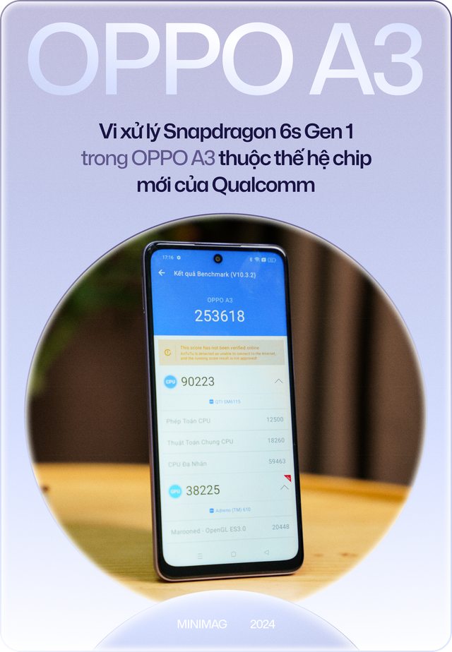 Đánh giá OPPO A3 - smartphone siêu bền, giá siêu "hời" nhưng vẫn có sạc nhanh 45W, thiết kế đẹp- Ảnh 23. Đánh giá OPPO A3 - smartphone siêu bền, giá siêu "hời" nhưng vẫn có sạc nhanh 45W, thiết kế đẹp- Ảnh 23.