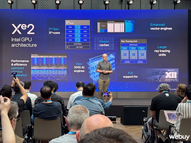 Intel Core Ultra 200V series chính thức ra mắt: Đột phá sức mạnh, đập tan suy nghĩ nền tảng x86 “hao pin”, hiệu năng AI đè bẹp Snapdragon- Ảnh 9. Intel Core Ultra 200V series chính thức ra mắt: Đột phá sức mạnh, đập tan suy nghĩ nền tảng x86 “hao pin”, hiệu năng AI đè bẹp Snapdragon- Ảnh 9.