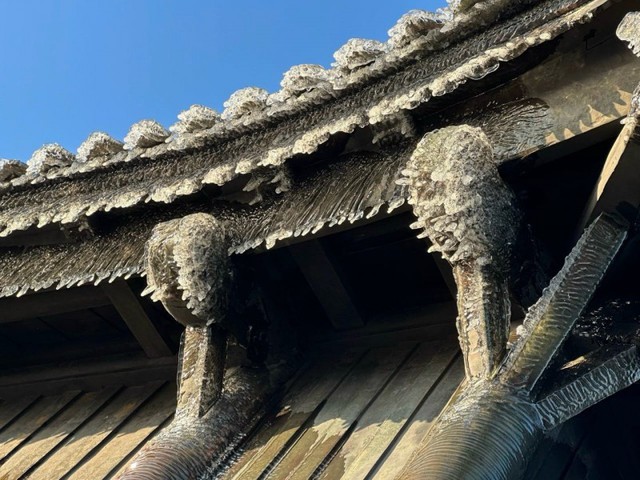 Ngôi chùa được đặt cao nhất Việt Nam nhiệt độ xuống 0 độ C, xuất hiện băng tuyết: Cách Hà Nội chỉ 130km - Ảnh 1.