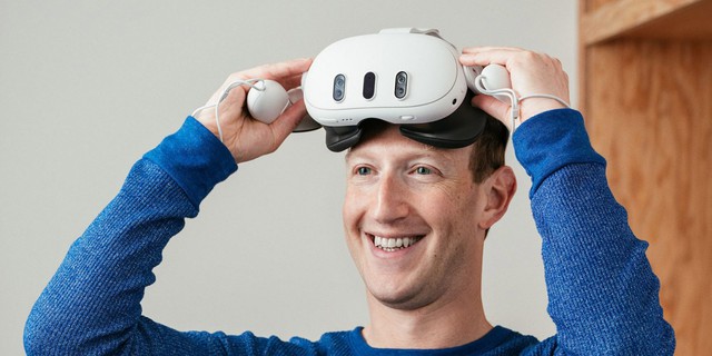 'Sờ tận tay, day tận trán' kính Vision Pro của Apple, ông trùm Facebook Mark Zuckerberg nói gì?- Ảnh 1. 'Sờ tận tay, day tận trán' kính Vision Pro của Apple, ông trùm Facebook Mark Zuckerberg nói gì?- Ảnh 1.