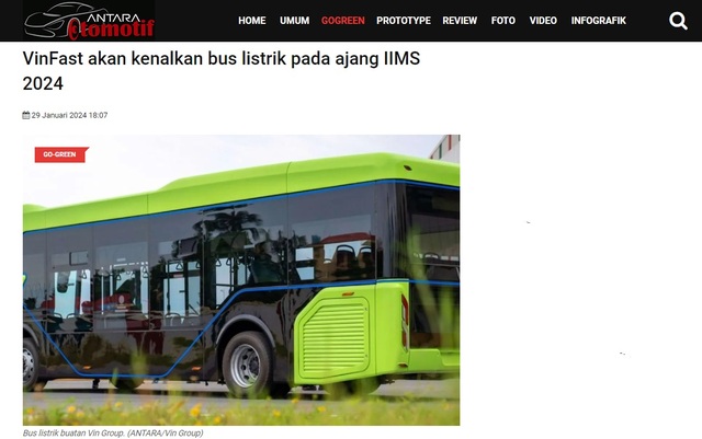 VinFast mang xe tới Indonesia, báo nước ngoài nhất loạt đưa tin: Hé lộ nhiều điều chưa được biết tới?- Ảnh 12. VinFast mang xe tới Indonesia, báo nước ngoài nhất loạt đưa tin: Hé lộ nhiều điều chưa được biết tới?- Ảnh 12.