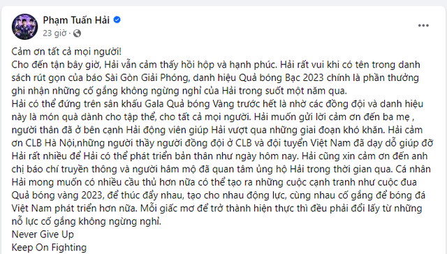 Pha chỉnh áo của Văn Lâm, lời nói thẳng của Hoàng Đức & điều quý giá chẳng kém QBV- Ảnh 4.