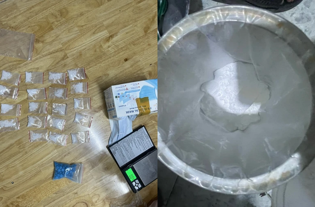 Cận cảnh kho ma túy và vũ khí của Cận cảnh kho ma túy và vũ khí của