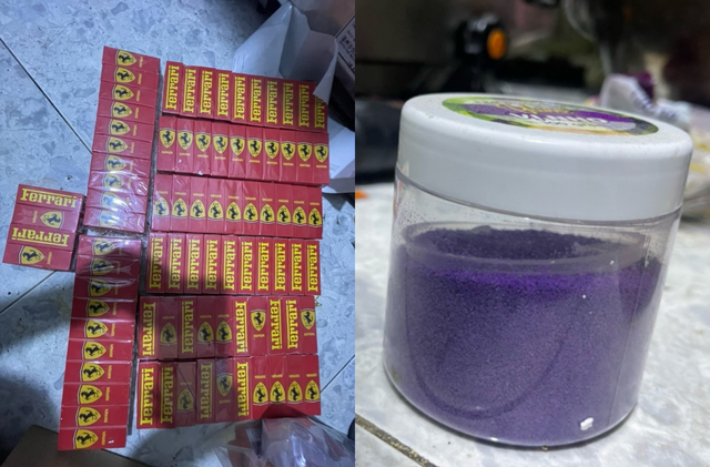 Cận cảnh kho ma túy và vũ khí của Cận cảnh kho ma túy và vũ khí của