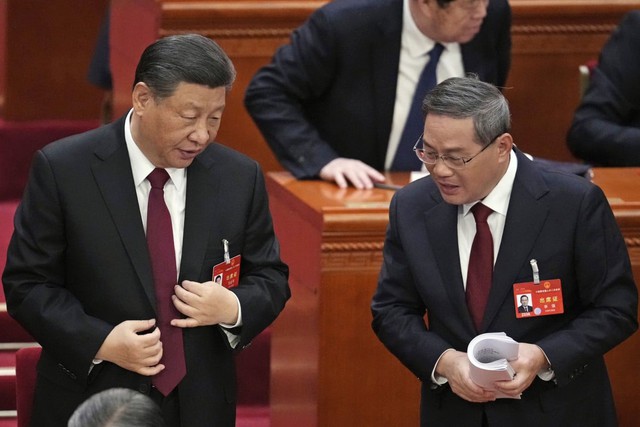 Đảng và chính phủ Trung Quốc 'xác định lại quan hệ' lần đầu sau 42 năm: Vị thế của ông Tập càng vững chắc- Ảnh 3. Đảng và chính phủ Trung Quốc 'xác định lại quan hệ' lần đầu sau 42 năm: Vị thế của ông Tập càng vững chắc- Ảnh 3.
