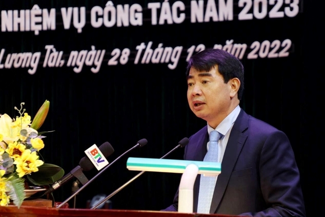 Khởi tố ông Lê Tuấn Hồng - nguyên Bí thư huyện Lương Tài, Bắc Ninh- Ảnh 1.