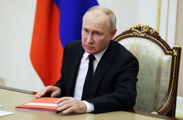 Ông Putin tuyên bố 