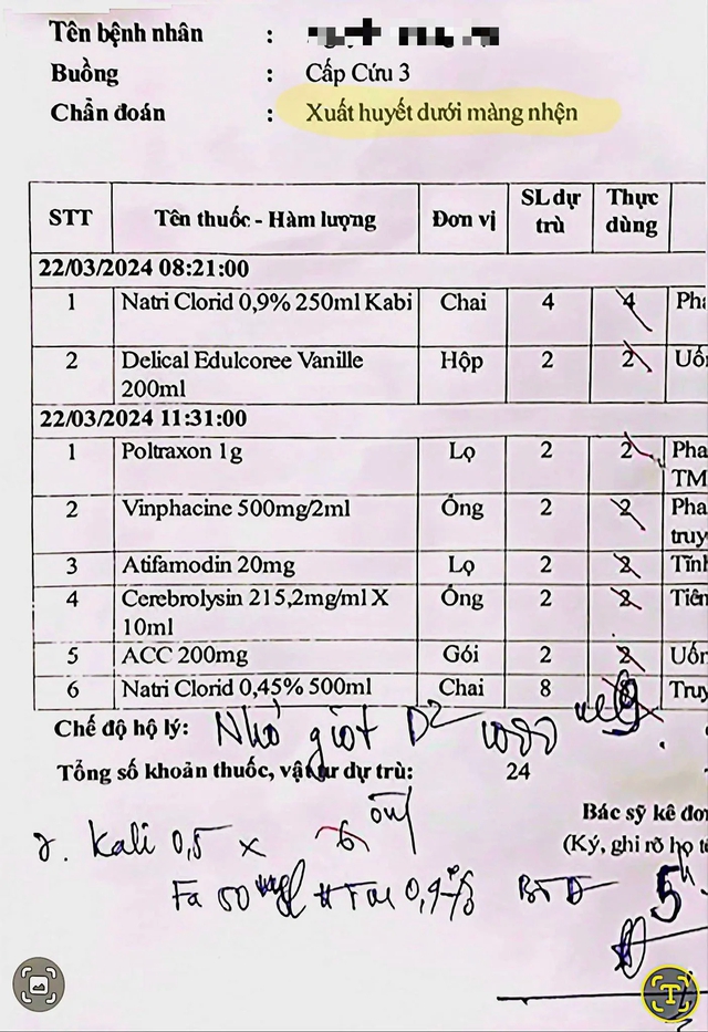 Khởi tố vụ nam sinh lớp 8 bị đánh đến chấn thương sọ não khi chơi bóng rổ ở Hà Nội- Ảnh 2.