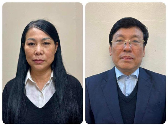 Bà Hoàng Thị Thúy Lan (trái) và ông Lê Duy Thành - Ảnh: Bộ Công an Bà Hoàng Thị Thúy Lan (trái) và ông Lê Duy Thành - Ảnh: Bộ Công an