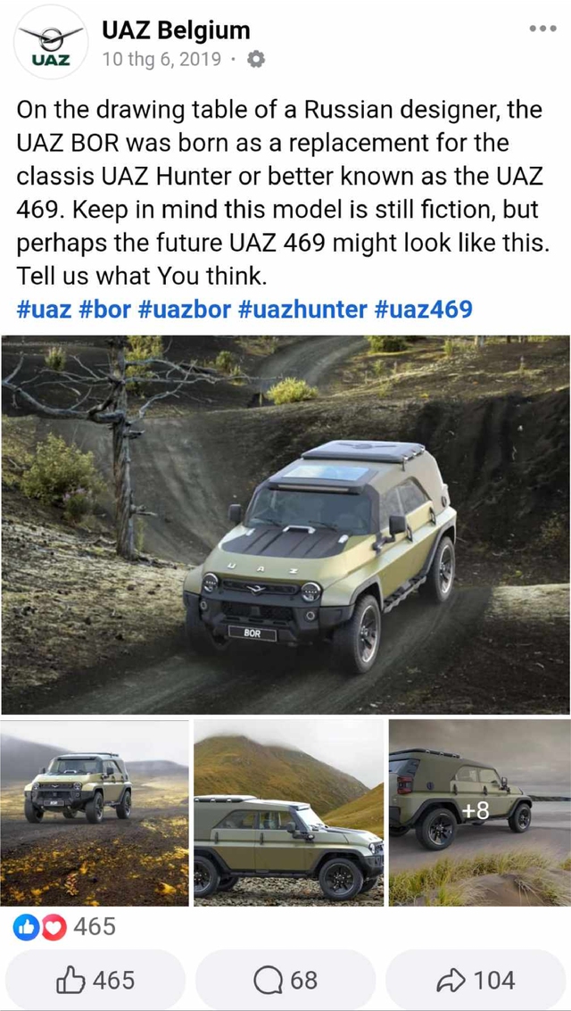 Xe UAZ lạ bất ngờ xuất hiện, CĐM Việt hết lời khen đẹp, lực, chất: Bao giờ bán?- Ảnh 13. Xe UAZ lạ bất ngờ xuất hiện, CĐM Việt hết lời khen đẹp, lực, chất: Bao giờ bán?- Ảnh 13.