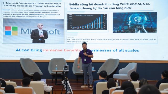 Ứng dụng AI, một doanh nghiệp Việt đạt doanh thu kỷ lục 1 tỷ USD- Ảnh 1. Ứng dụng AI, một doanh nghiệp Việt đạt doanh thu kỷ lục 1 tỷ USD- Ảnh 1.