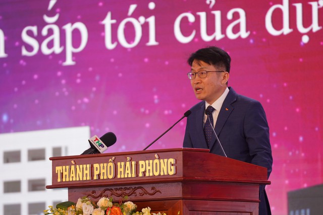 Tập đoàn lớn thứ 2 Hàn Quốc khởi công dự án nửa tỷ USD tại một TP giàu có ở Việt Nam- Ảnh 1. Tập đoàn lớn thứ 2 Hàn Quốc khởi công dự án nửa tỷ USD tại một TP giàu có ở Việt Nam- Ảnh 1.