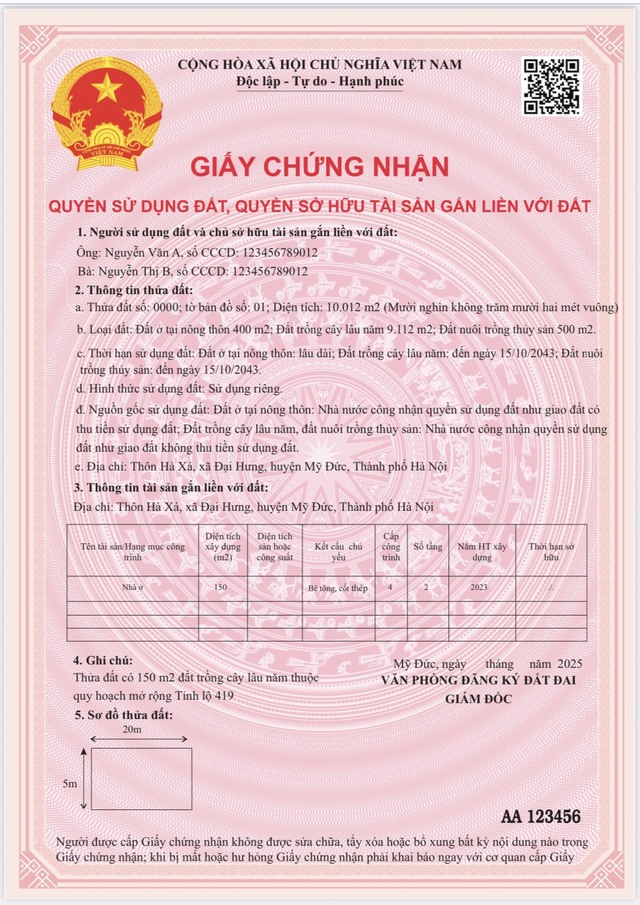6 trường hợp sổ đỏ sẽ bị thu hồi theo quy định mới nhất- Ảnh 1. 6 trường hợp sổ đỏ sẽ bị thu hồi theo quy định mới nhất- Ảnh 1.