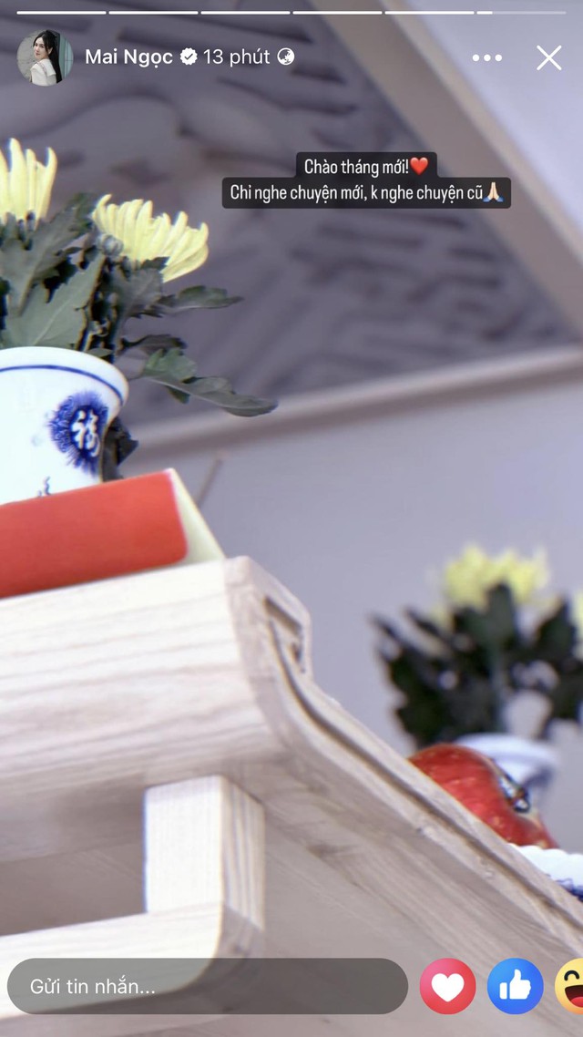 Phản ứng của Mai Ngọc giữa lúc rộ tin chồng cũ có tình mới là hot girl- Ảnh 1. Phản ứng của Mai Ngọc giữa lúc rộ tin chồng cũ có tình mới là hot girl- Ảnh 1.
