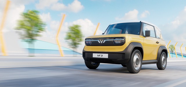 VinFast VF 3 giá chỉ 240 triệu: Xe điện nhỏ có đủ an toàn?- Ảnh 1. VinFast VF 3 giá chỉ 240 triệu: Xe điện nhỏ có đủ an toàn?- Ảnh 1.