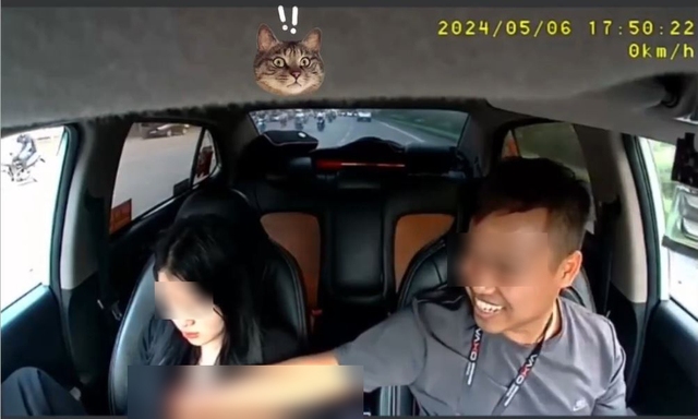 Soi 2 clip tài xế sàm sỡ khách nữ