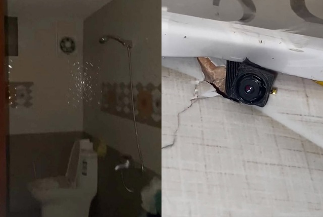 Chủ trọ ở Hà Nội nói mục đích lắp camera giấu kín trong nhà vệ sinh của sinh viên nữ- Ảnh 2. Chủ trọ ở Hà Nội nói mục đích lắp camera giấu kín trong nhà vệ sinh của sinh viên nữ- Ảnh 2.