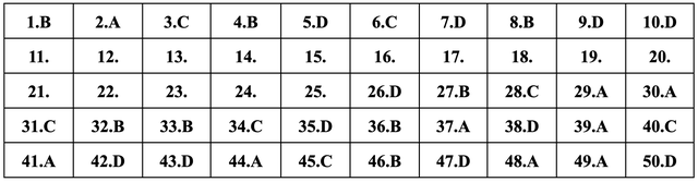 Gợi ý đáp án toàn bộ 24 mã đề môn Tiếng Anh thi tốt nghiệp THPT 2024- Ảnh 4.