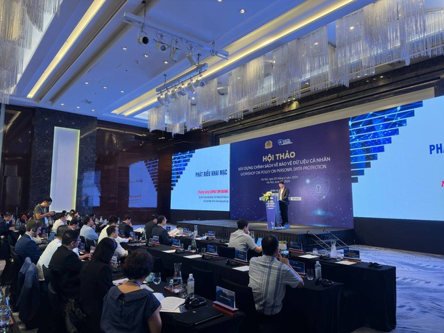 Bộ Công an tổ chức Hội thảo "Xây dựng chính sách bảo vệ dữ liệu cá nhân"- Ảnh 2. Bộ Công an tổ chức Hội thảo "Xây dựng chính sách bảo vệ dữ liệu cá nhân"- Ảnh 2.