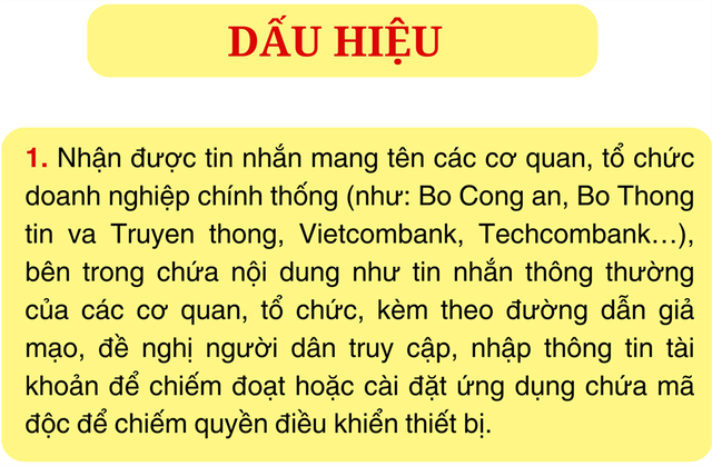 Bộ Công an cảnh báo "độc chiêu" hack tài khoản ngân hàng qua tin nhắn, ai cũng phải cảnh giác- Ảnh 2. Bộ Công an cảnh báo "độc chiêu" hack tài khoản ngân hàng qua tin nhắn, ai cũng phải cảnh giác- Ảnh 2.