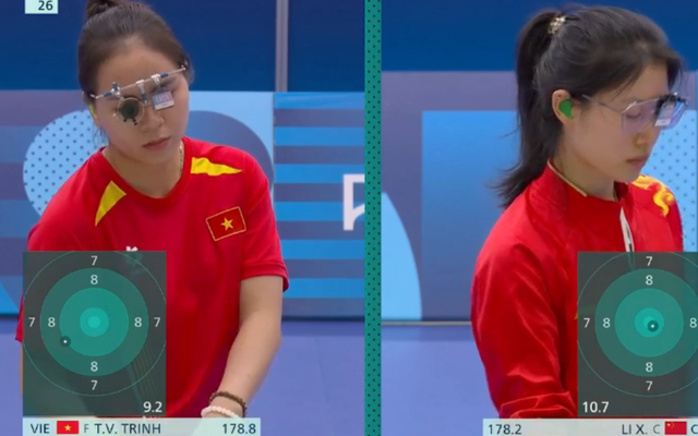 TRỰC TIẾP Olympic ngày 28/7: Xạ thủ Trịnh Thu Vinh dừng chân ở top 4 Chung kết bắn súng- Ảnh 4. TRỰC TIẾP Olympic ngày 28/7: Xạ thủ Trịnh Thu Vinh dừng chân ở top 4 Chung kết bắn súng- Ảnh 4.