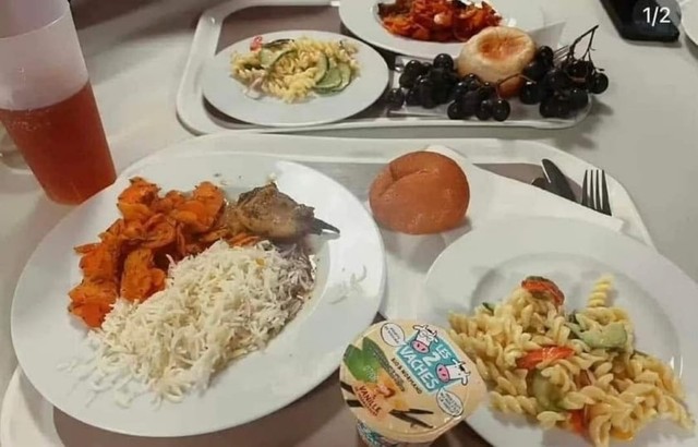 Hài hước Olympic Paris 2024: VĐV than trời vì... thiếu ăn- Ảnh 1. Hài hước Olympic Paris 2024: VĐV than trời vì... thiếu ăn- Ảnh 1.