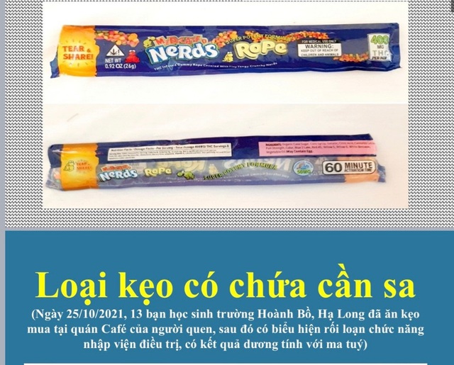 Xôn xao trước hàng loạt ma túy mới &quot;ẩn mình&quot; dưới vỏ bọc cà phê, bánh kẹo: Nhận diện bằng cách nào? - Ảnh 3.