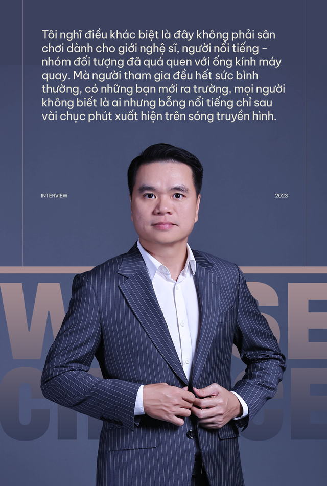 Tổng đạo diễn 'Whose Chance': Tôi đưa các Sếp xuống mặt đất, trao cơ hội cho ứng viên, kể chuyện nghề dễ hiểu với phụ huynh - Ảnh 1. Tổng đạo diễn 'Whose Chance': Tôi đưa các Sếp xuống mặt đất, trao cơ hội cho ứng viên, kể chuyện nghề dễ hiểu với phụ huynh - Ảnh 1.