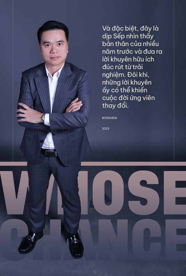 Tổng đạo diễn 'Whose Chance': Tôi đưa các Sếp xuống mặt đất, trao cơ hội cho ứng viên, kể chuyện nghề dễ hiểu với phụ huynh - Ảnh 4. Tổng đạo diễn 'Whose Chance': Tôi đưa các Sếp xuống mặt đất, trao cơ hội cho ứng viên, kể chuyện nghề dễ hiểu với phụ huynh - Ảnh 4.