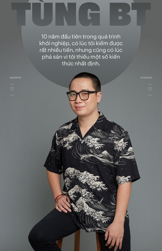 Tùng BT: Trước khi thành 'host', tôi hay 'nói xấu' các Shark, sáng lập Saigon Tếu khi đang trầm cảm - Ảnh 3.