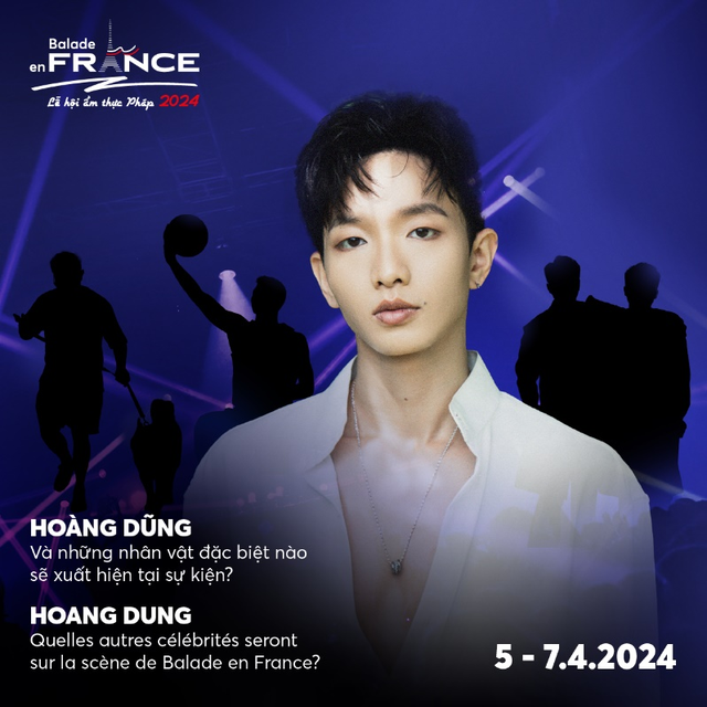 Hoàng Dũng "hội ngộ" khán giả thủ đô, tham gia cuộc hành trình khám phá văn hóa Pháp tại Lễ hội ẩm thực Pháp 2024 - Ảnh 5. Hoàng Dũng "hội ngộ" khán giả thủ đô, tham gia cuộc hành trình khám phá văn hóa Pháp tại Lễ hội ẩm thực Pháp 2024 - Ảnh 5.