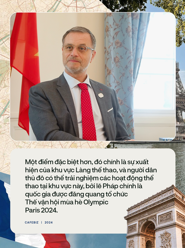 Đại sứ Pháp: "Balade en France" 2024 hơn cả ẩm thực, văn hoá mà còn hướng dẫn công thức tạo nên cuộc sống hạnh phúc - Ảnh 1. Đại sứ Pháp: "Balade en France" 2024 hơn cả ẩm thực, văn hoá mà còn hướng dẫn công thức tạo nên cuộc sống hạnh phúc - Ảnh 1.