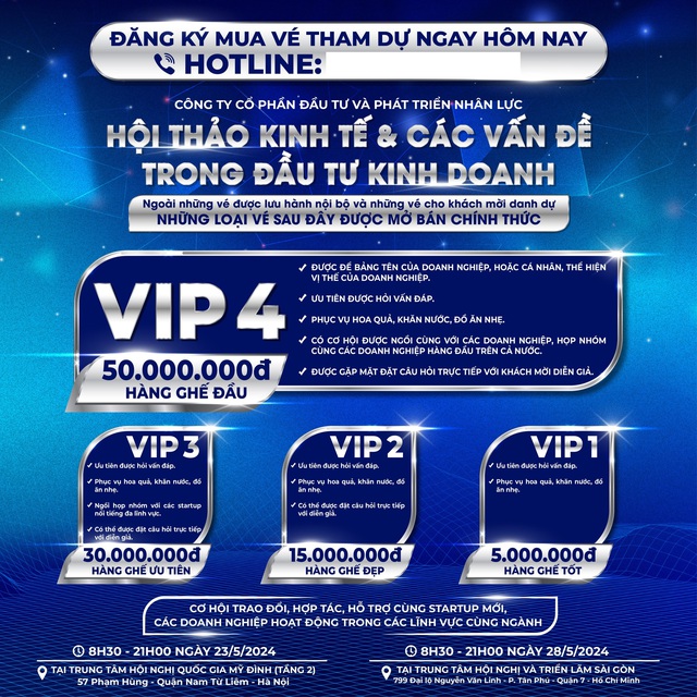 Tỷ phú Phạm Nhật Vượng bất ngờ xuất hiện tại một hội thảo về kinh doanh giá vé 50 triệu đồng/người, thực hư ra sao? - Ảnh 2. Tỷ phú Phạm Nhật Vượng bất ngờ xuất hiện tại một hội thảo về kinh doanh giá vé 50 triệu đồng/người, thực hư ra sao? - Ảnh 2.