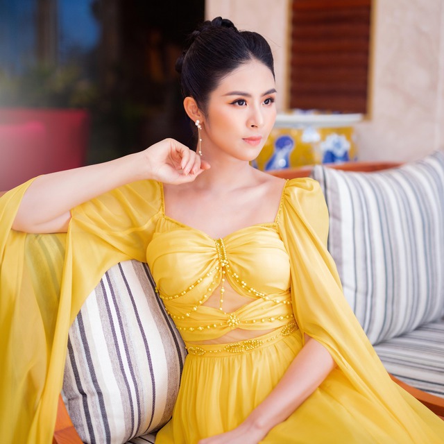 Hoa hậu Ngọc Hân thôi làm Phó Tổng giám đốc Ninh Vân Bay - Ảnh 1. Hoa hậu Ngọc Hân thôi làm Phó Tổng giám đốc Ninh Vân Bay - Ảnh 1.