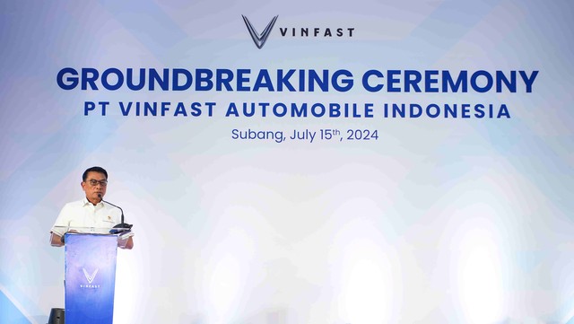 VinFast động thổ nhà máy lắp ráp xe điện quy mô 200 triệu USD tại Indonesia- Ảnh 1.