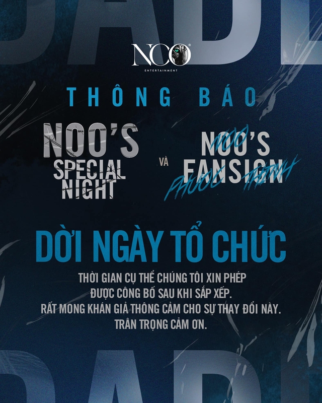 Nhiều sự kiện, show diễn thông báo hoãn tổ chức- Ảnh 4. Nhiều sự kiện, show diễn thông báo hoãn tổ chức- Ảnh 4.