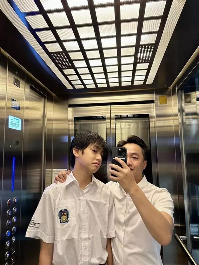 Hội quý tử Vbiz trổ mã: Con trai Công Lý khác lạ, Subeo - Kỳ Anh chiều cao vượt trội- Ảnh 7. Hội quý tử Vbiz trổ mã: Con trai Công Lý khác lạ, Subeo - Kỳ Anh chiều cao vượt trội- Ảnh 7.