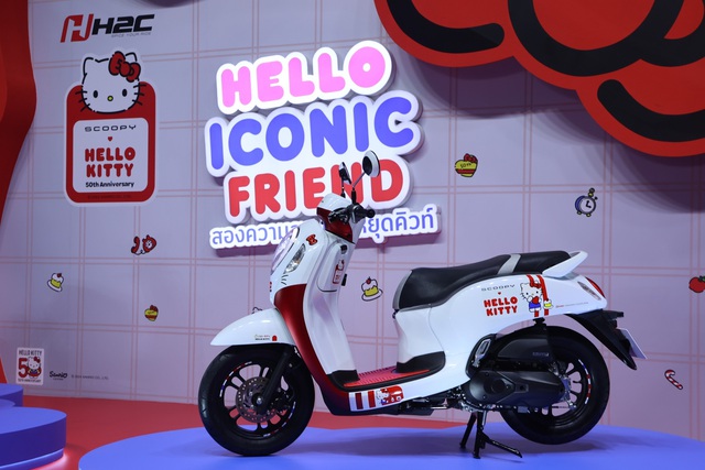 Honda Scoopy vừa có thêm bản Hello Kitty: Thiết kế đẹp lấn át SH Mode, giá chỉ hơn 40 triệu đồng- Ảnh 7.