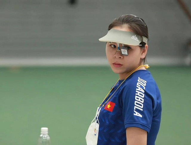 Chân dung Trịnh Thu Vinh - xạ thủ Gen Z làm nên lịch sử tại Olympic 2024, được "tìm kiếm nhiều nhất" hiện tại- Ảnh 2. Chân dung Trịnh Thu Vinh - xạ thủ Gen Z làm nên lịch sử tại Olympic 2024, được "tìm kiếm nhiều nhất" hiện tại- Ảnh 2.